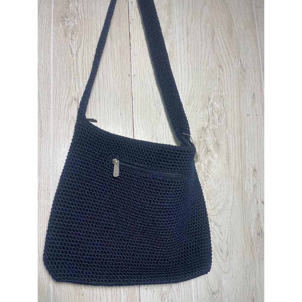 The Sak Crocheted Large‎ Shoulder Bag blue